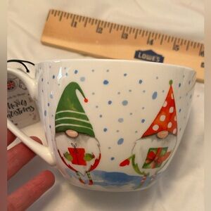 PORTOBELLO BY DESIGN GNOME MUG CUP PORCELAIN